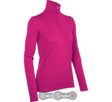 Термофутболка Icebreaker BF 260 Tech Top LS Half Zip WMN magenta S