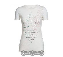 Термофутболка Icebreaker Tech Lite SS CREW WMN diamont burst snow S