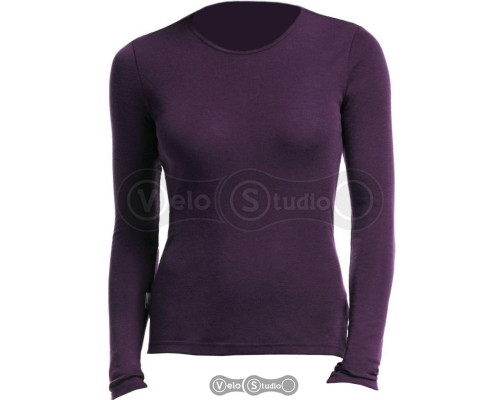 Термофутболка женская Icebreaker Everyday LS Crewe WMN vino XS