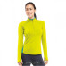 Термофутболка жіноча Icebreaker Pace LS Half Zip WMN chartreuse/glacier L