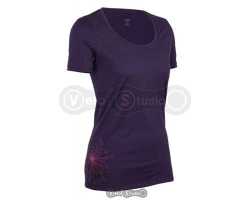 Термофутболка женская Icebreaker Tech SS Scoop Sundew WMN lotus S