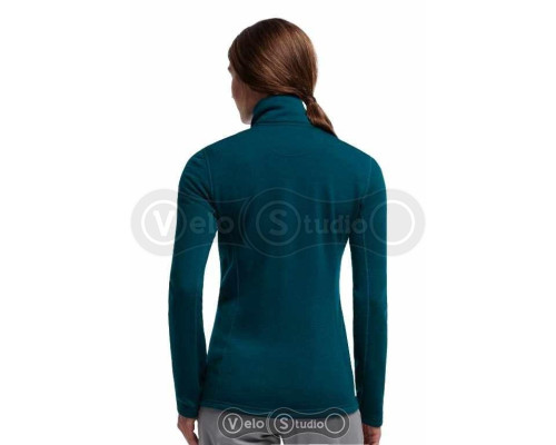 Термокофта Icebreaker Cascade LS Zip stripe WMN night overdye/glacier M