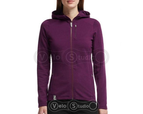 Термокофта Icebreaker Cascade LS Zip WMN maroon/vino S