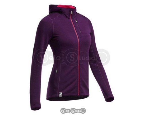 Термокофта Icebreaker Cascade LS Zip WMN vino/garnet S