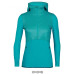 Термокуртка Icebreaker Descender Hybrid LS Half Zip Hood Arctic Teal/Kingfis S