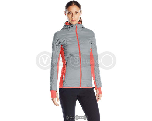 Термокуртка женская Icebreaker Helix LS Zip Mineral/Cameo S