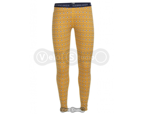 Термоштаны женские Icebreaker Oasis Leggings WMN align bolt/snow XS