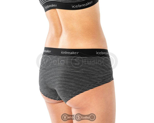 Термотруси жіночі Icebreaker Sprite Hot pants WMN Gritstone HTHR M