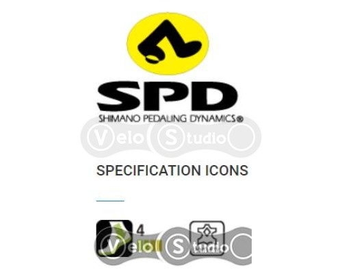 Вело обувь SHIMANO SD501ML чёрные EU 38