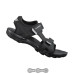 Вело обувь SHIMANO SD501ML чёрные EU 38