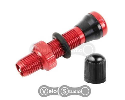 Бескамерный ниппель SILCA Schrader 38 мм красный