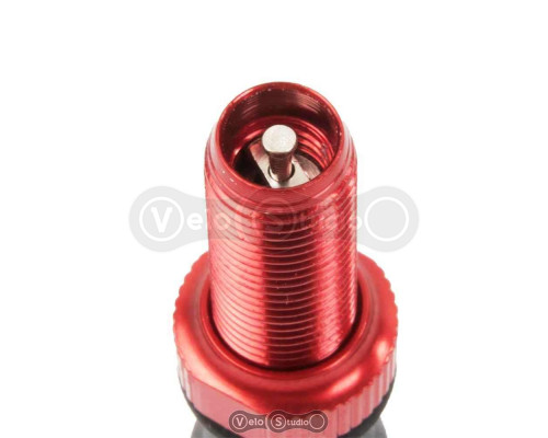 Бескамерный ниппель SILCA Schrader 38 мм красный