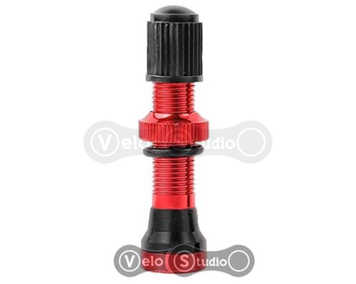 Бескамерный ниппель SILCA Schrader 38 мм красный