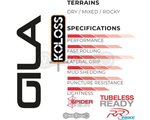 Покрышка Hutchinson Gila Koloss 27,5x2,6 TLS