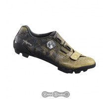 Вело обувь Shimano RX800WD под контактные педали золото EU 38