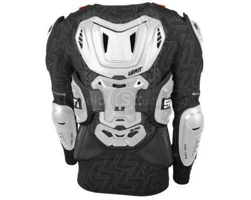 Захист тіла LEATT Body Protector 5.5 White S/M (160-172 см)