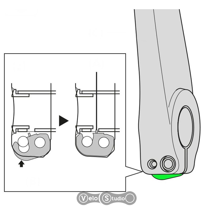 Фіксатор болта шатуна Shimano